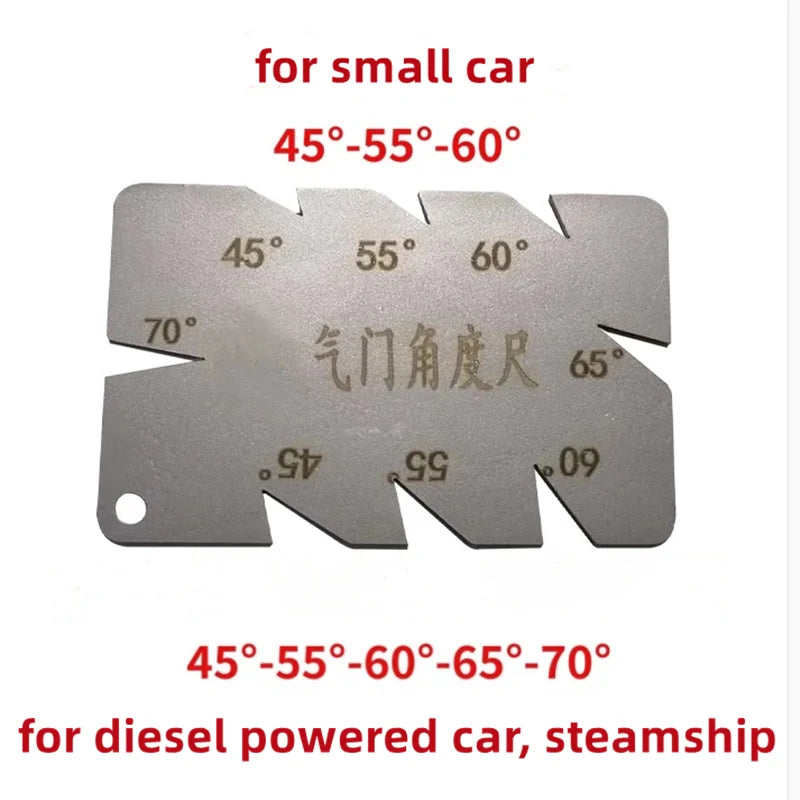 Valve Angle Gauge Ruler for Engine Valve Seat - 45/55/60/65/70 Degrees - image 4