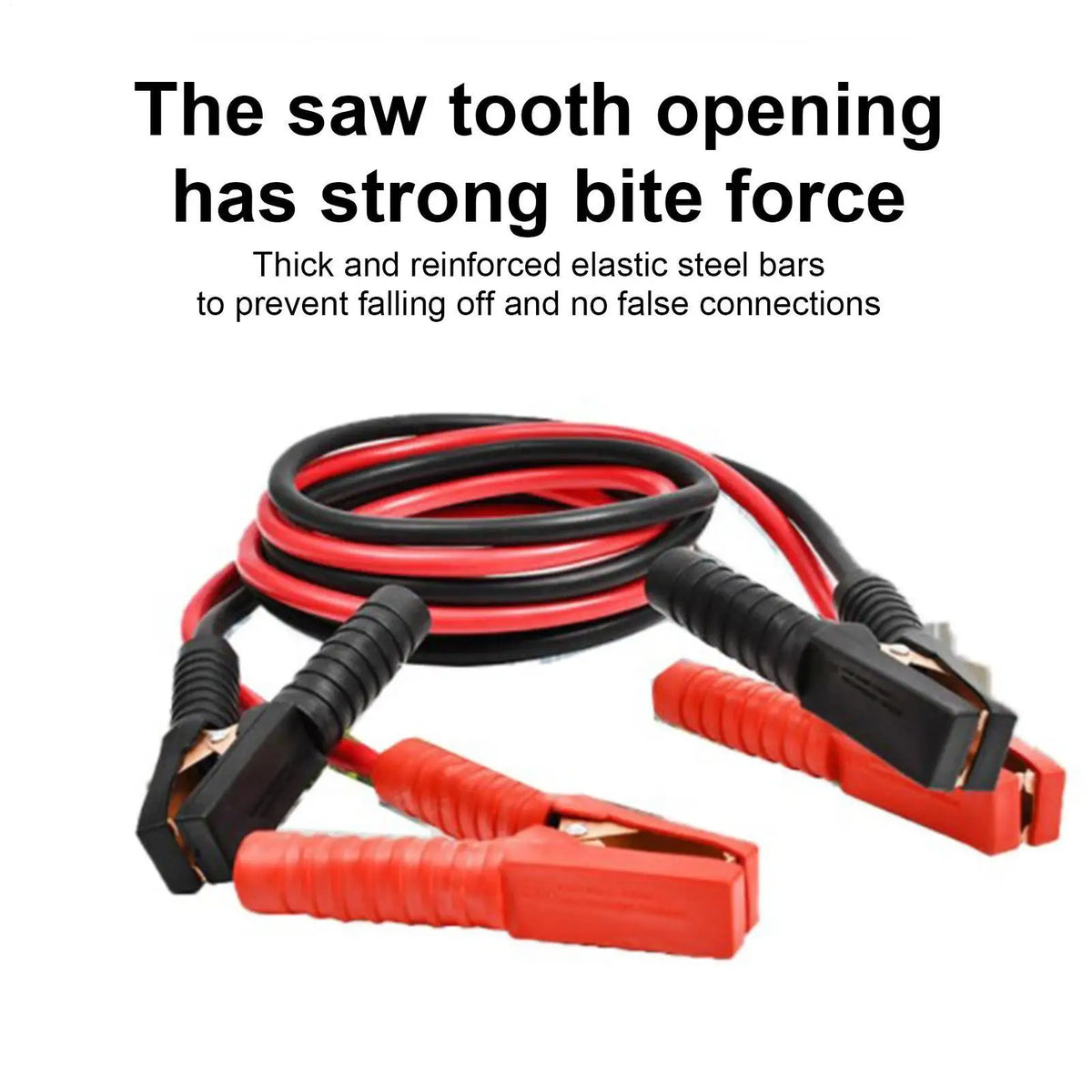Jumper Cables for Car Battery, Heavy Duty Automotive Booster Cables for Jump Starting Dead or Weak Batteries