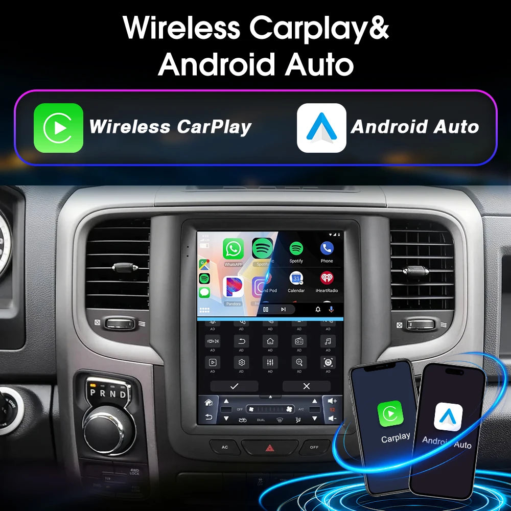 Android 16 Car Stereo Head Unit for Dodge Ram 1500 2500 3500 2013-2018 - image 5