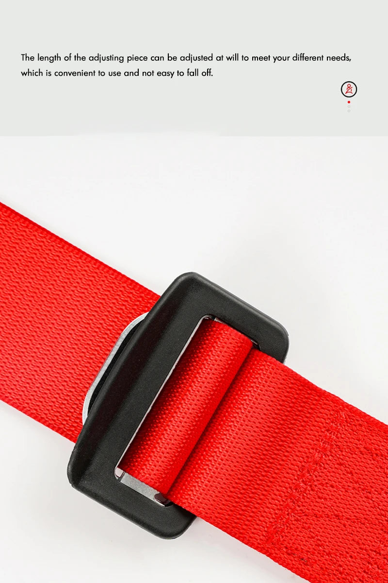 3/4-Point Racing Harness Seat Belt with Camlock - image 9
