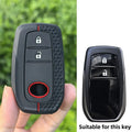 Silicone Key Fob Cover for Toyota - Durable Protective Case - image 7