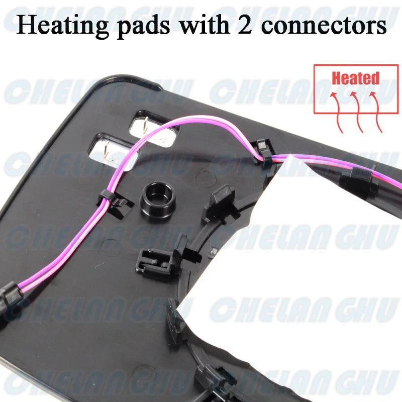 Heated Left Side Blind Spot Mirror for 2019-2023 Chevy Silverado 1500 - image 6
