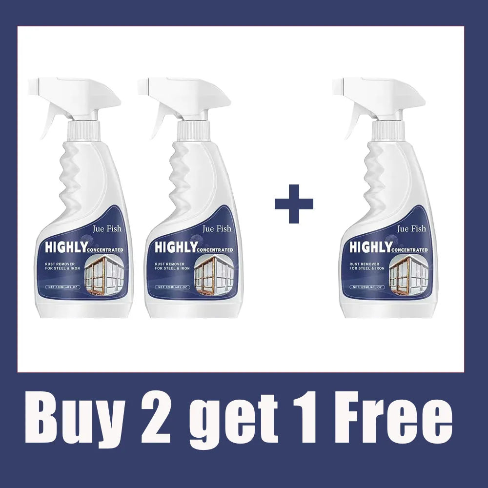 Car Rust Remover Spray - 120ml Multifunctional Metal Cleaner - image 10