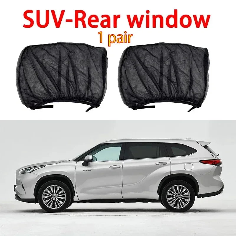 Mesh Car Window Sun Shades for Sedan and SUV