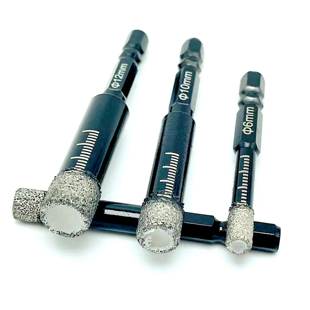 Diamond Drill Bit 5-16mm Hex Shank for Tile, Marble, Granite - image 3