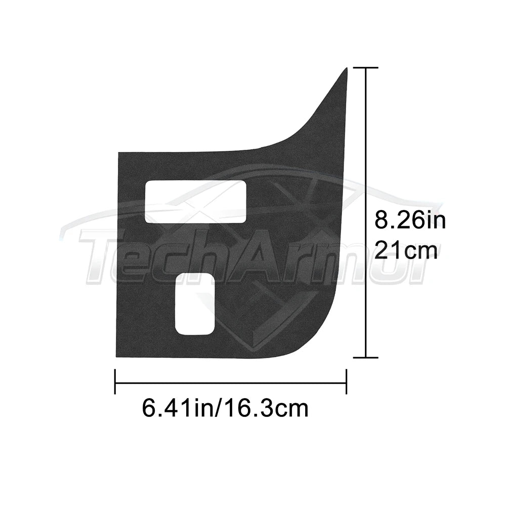 Suede Seat Heater Button Cover for Subaru BRZ GR86 2021-2025 - image 2