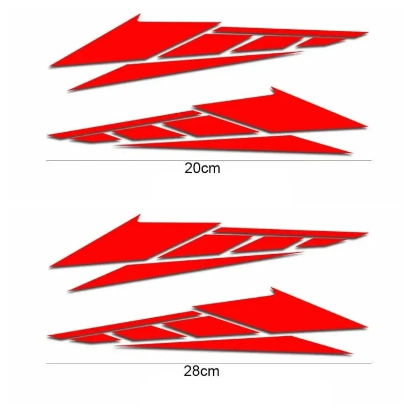 Motorcycle Tail Box Decals, Anti-Scratch Waterproof Stickers - view 2