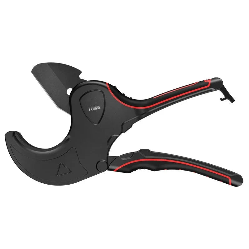 Pipe Cutter 32–75mm – Ratchet Scissors for PVC/PPR Pipes