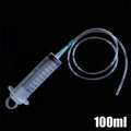 100/300/550ml Car Oil Fluid Extractor Fuel Transfer Hand Pump Dispenser Vacuum Syringe Type Manual Suction Pump Extractor