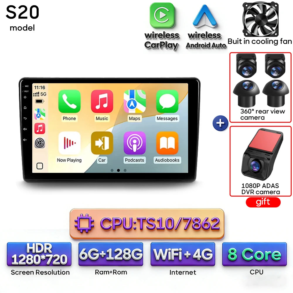9 Inch Android 16 Car Stereo GPS for Citroen C4 Grand Picasso - image 19
