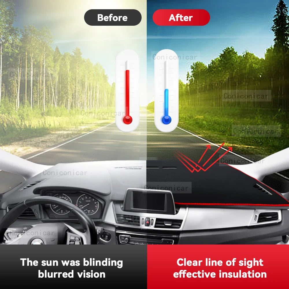 MG HS 2025 Dashboard Cover - Non-Slip & UV Protection - image 2