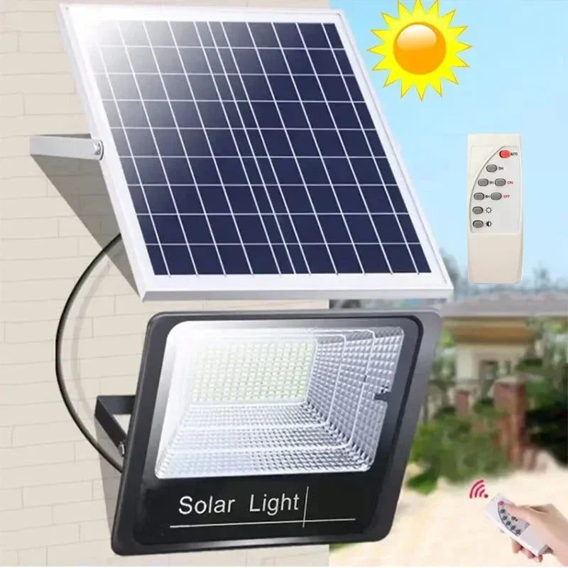 30W Solar Powered Flood Light with Remote Control