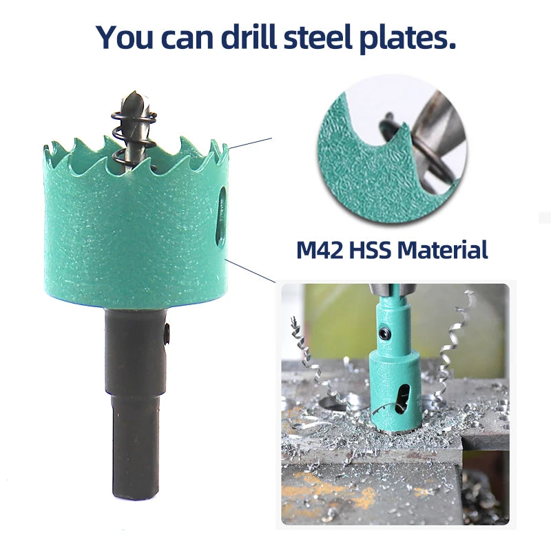 2"/3"/4" Bi-Metal Hole Saw Kit with Arbor