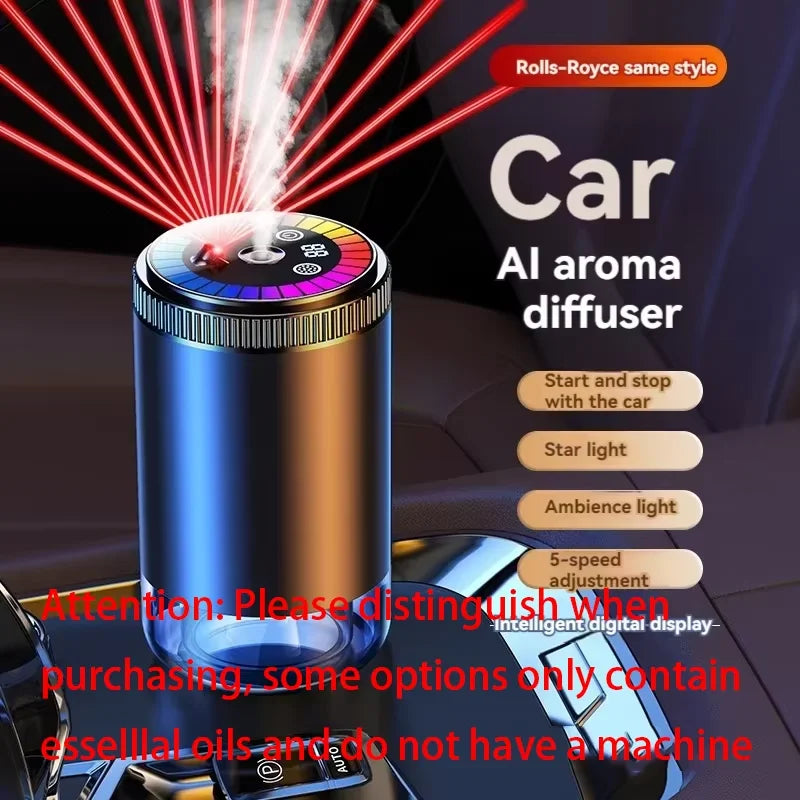 Adjustable Car Air Freshener & Essential Oil Diffuser - image 3