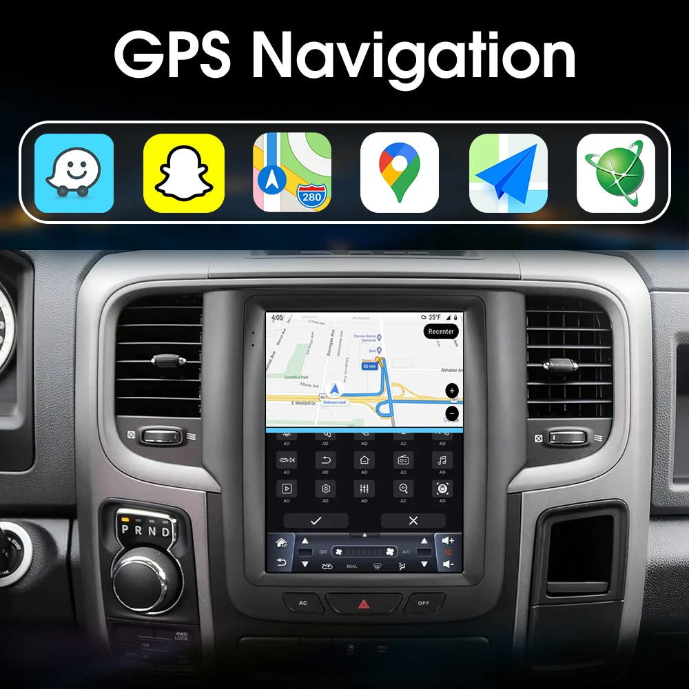 Android 16 Car Stereo Head Unit for Dodge Ram 1500 2500 3500 2013-2018 - image 6