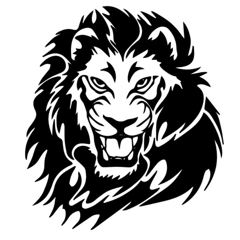 Lion Car Decal PVC Sticker – Waterproof & UV Resistant Custom Sizes - image 8