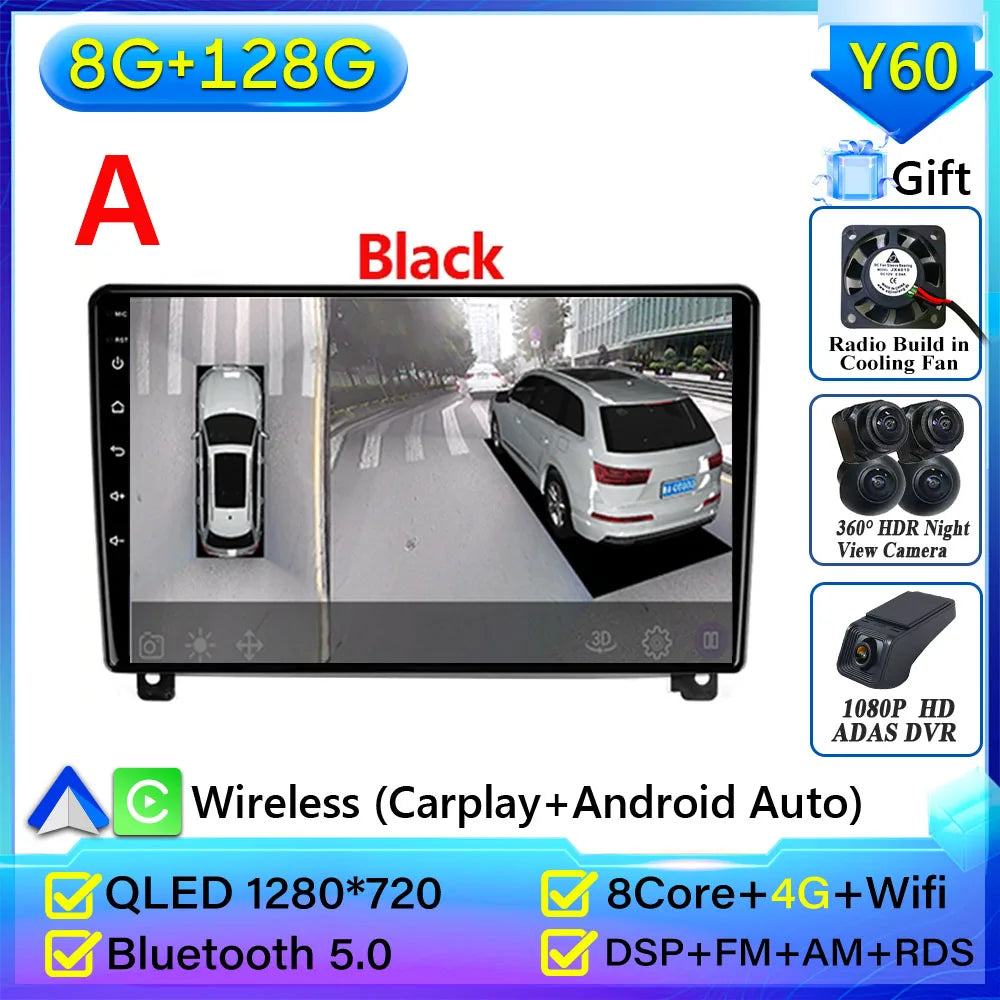 9-Inch Car Stereo for Peugeot 407 | Wireless CarPlay & Android Auto - image 10