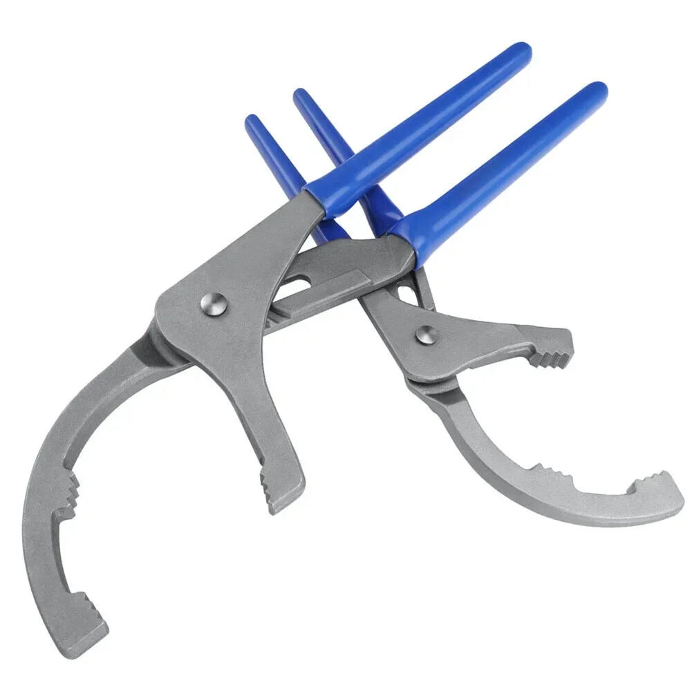 9/12 Inch Oil Filter Pliers Wrench Clamp Type Adjustable Removal Tool