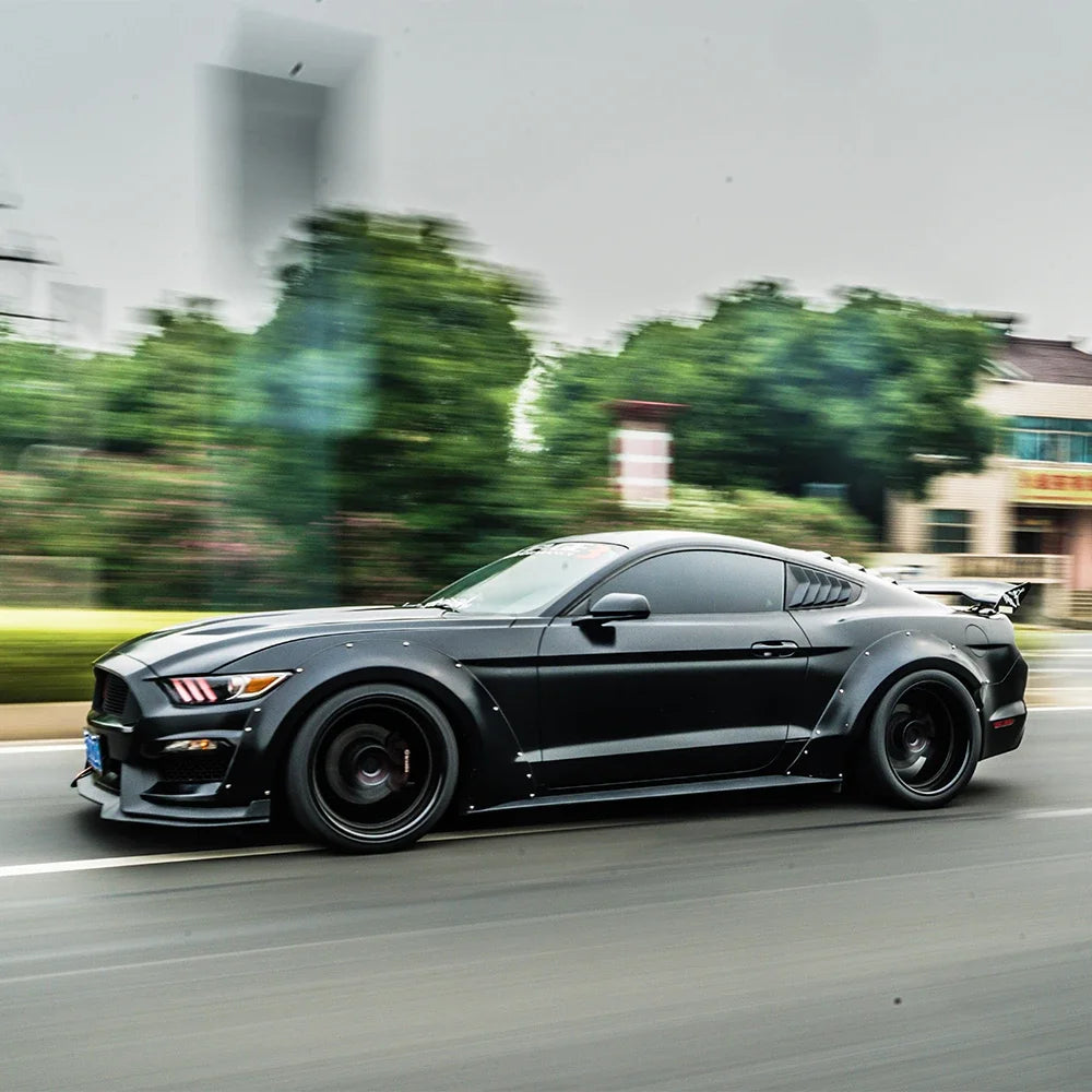 Satin Black Vinyl Wrap - Bubble-Free Car Customization Film - image 5