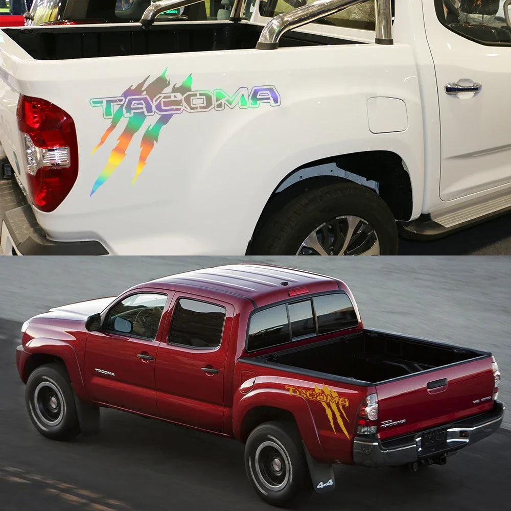 Toyota Tacoma Claw Style Decals – Set of 2 Truck Body Stickers - image 4