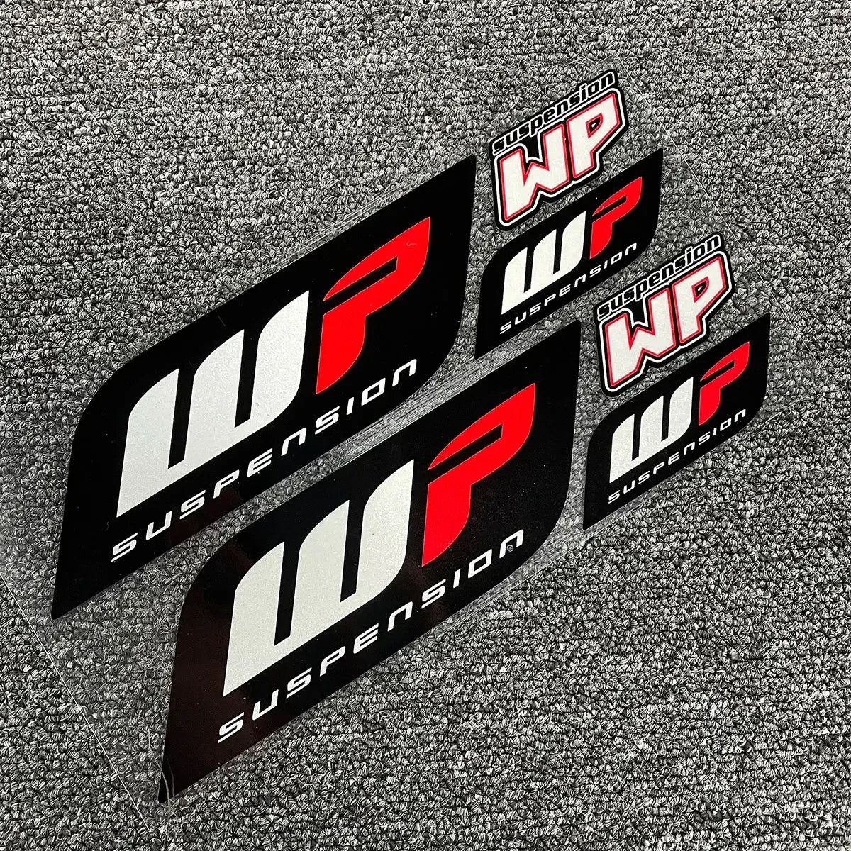 Reflective Motorcycle Fork and Windshield Sticker Set for Dirt Bikes