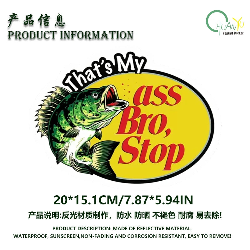 Funny Novelty Car Decal Sticker