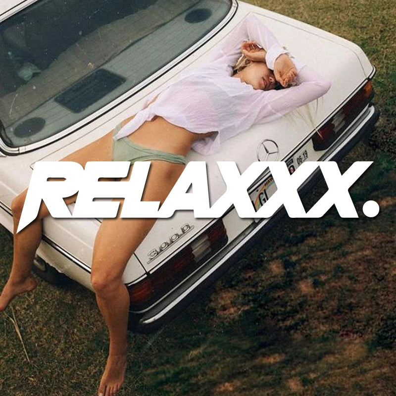 RELAXXX Durable Vinyl Stickers for Cars, Laptops & More