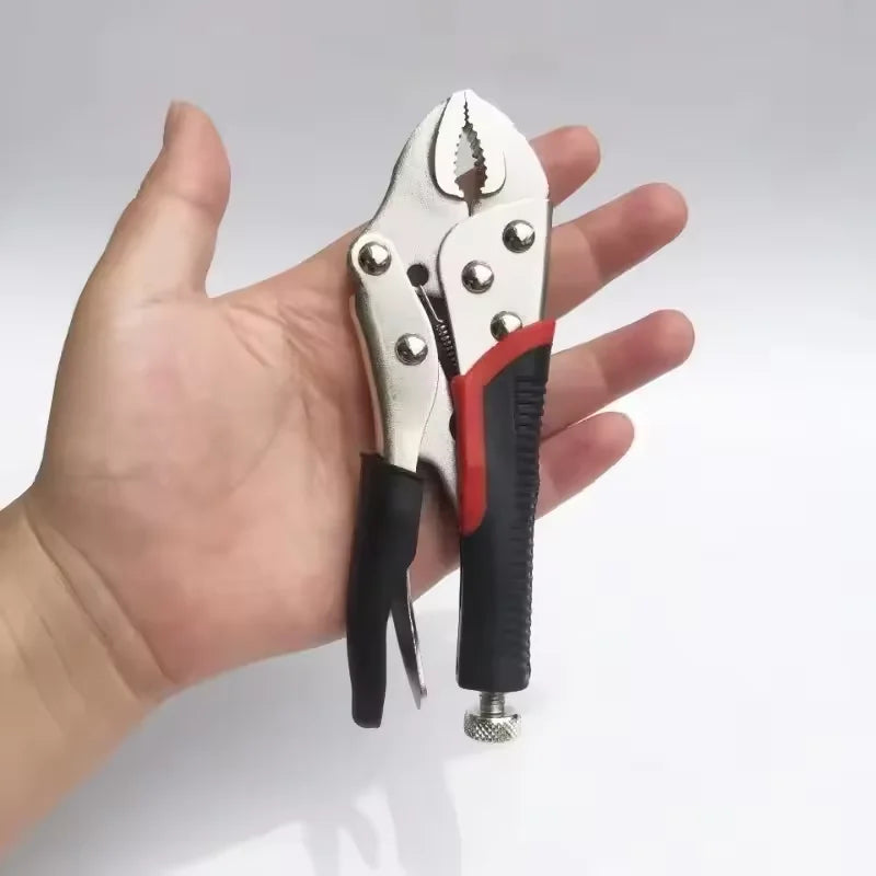 5inch Locking Pliers Universal Pliers Multi-function Manual Fixed Jaw Clamp Tool Woodworking Durable Locking Pliers Welding Tool