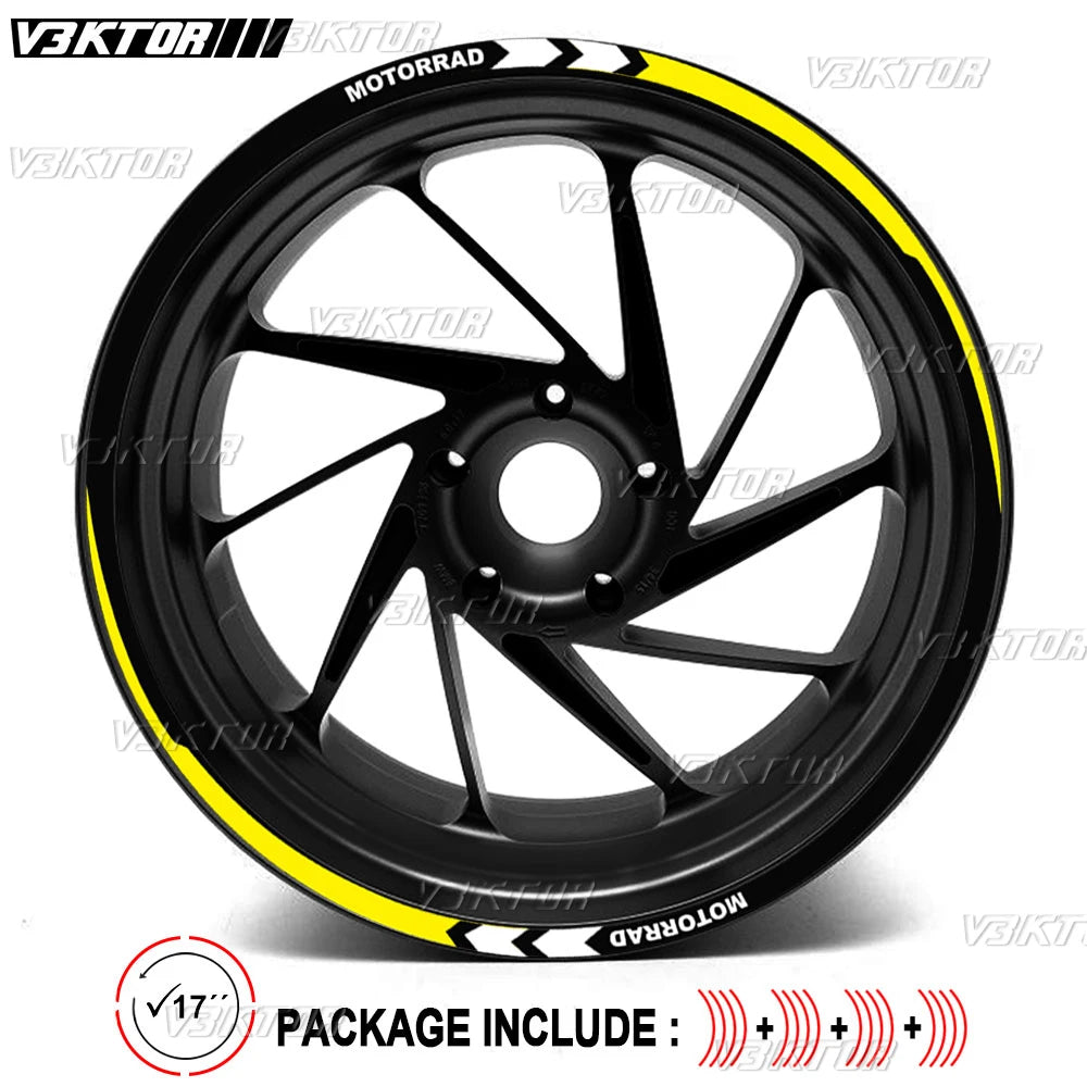 Reflective Wheel Rim Decals for BMW R1250RS, S1000XR and F900R - view 17
