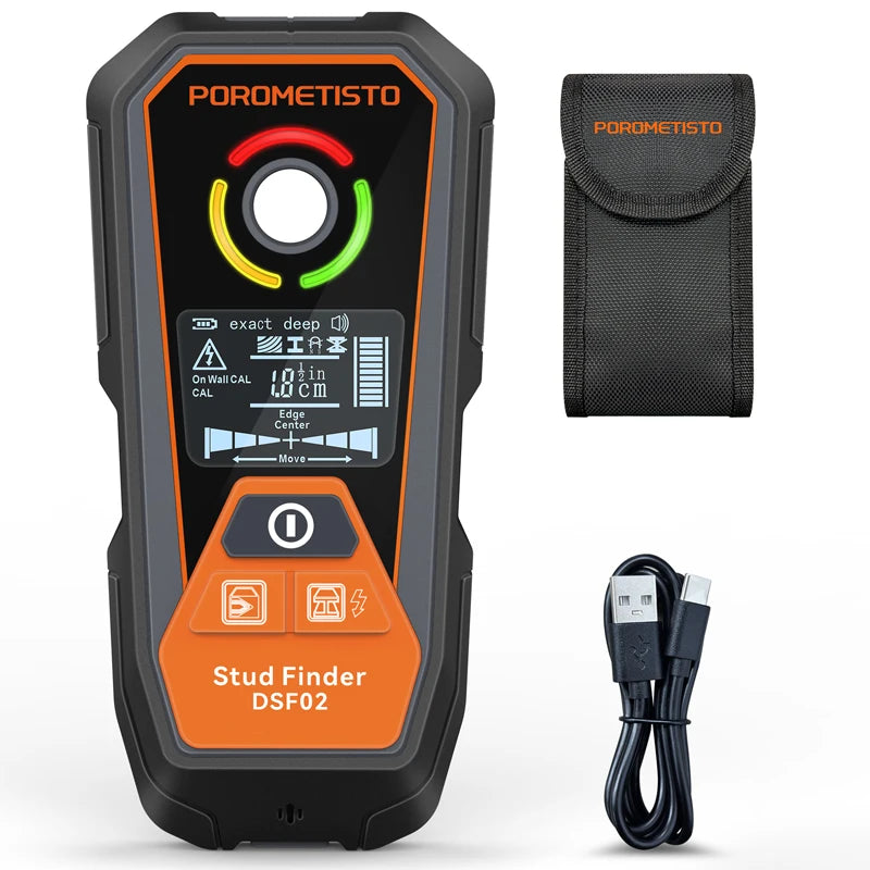 New Stud Finder Wall Scanner Detector Multifunction Wood Studs Metal Detection for AC Cable Wires Depth Tracker Measuring Tools