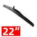 Universal Frameless Windshield Wiper Blade for J/U Hook Arms