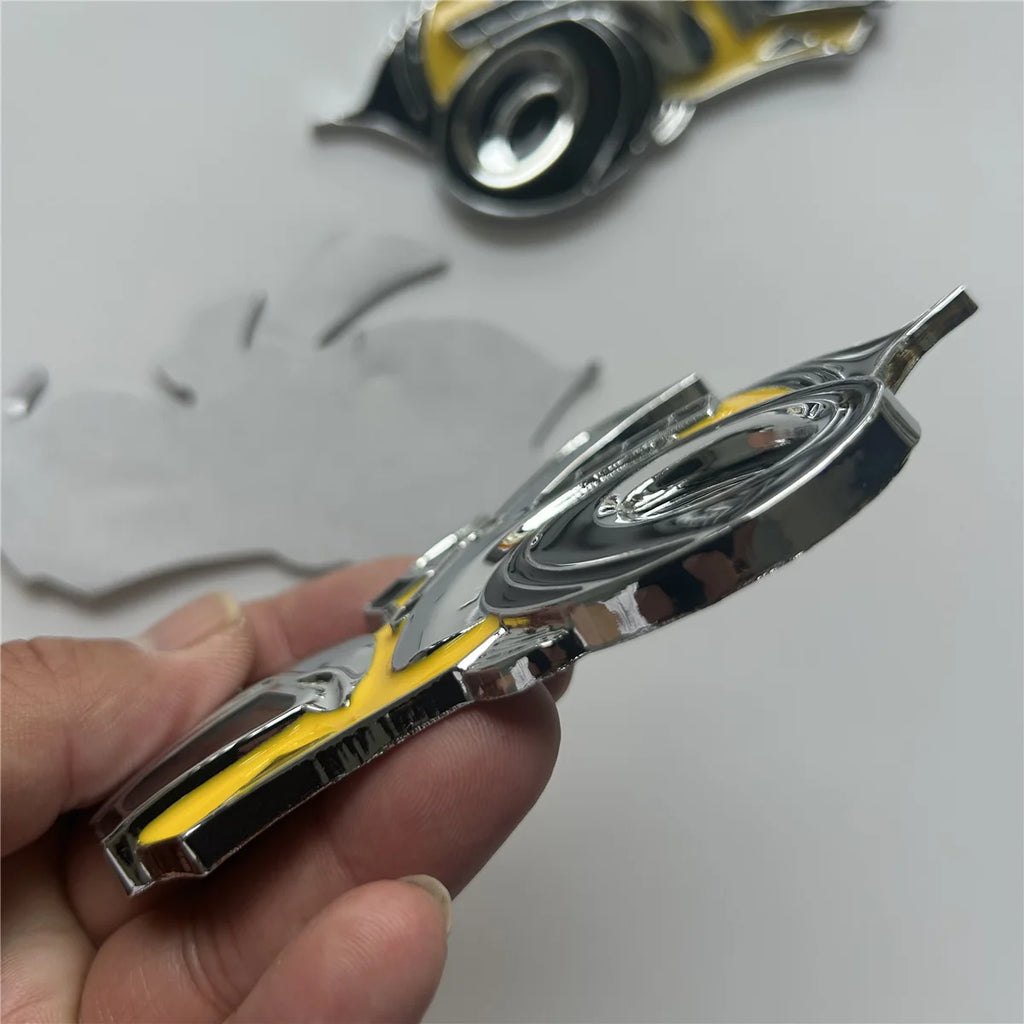 3D Bee Design Metal Fender Sticker for Car, Truck and Motorcycle