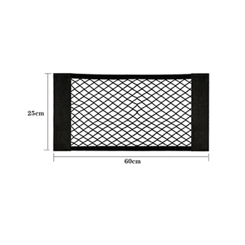 Elastic Mesh Seat Back and Trunk Net Organizer