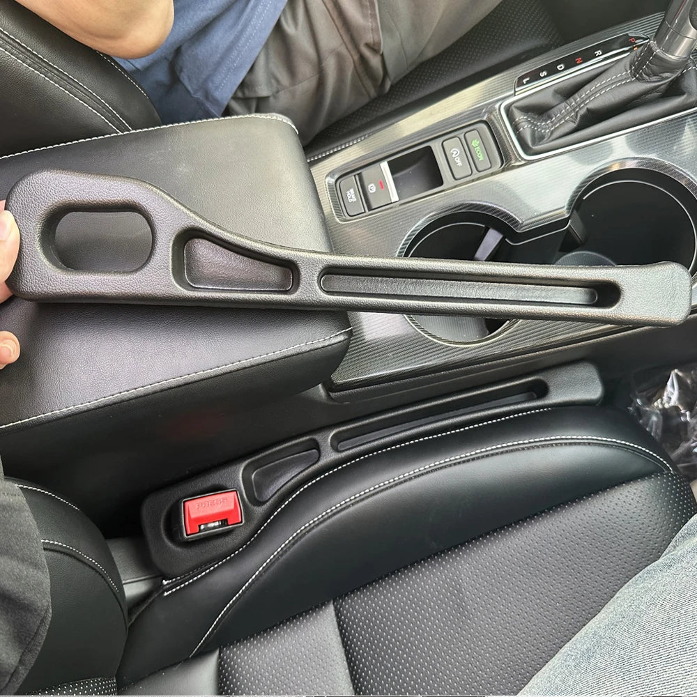 EVA Car Seat Gap Filler Strips, 2 pcs, Black