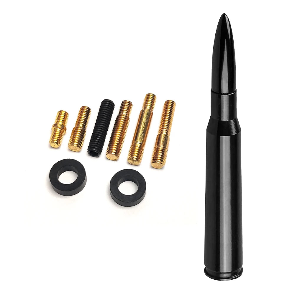 14cm Universal Car Roof Bullet Antenna, AM/FM Short Aerial - view 8