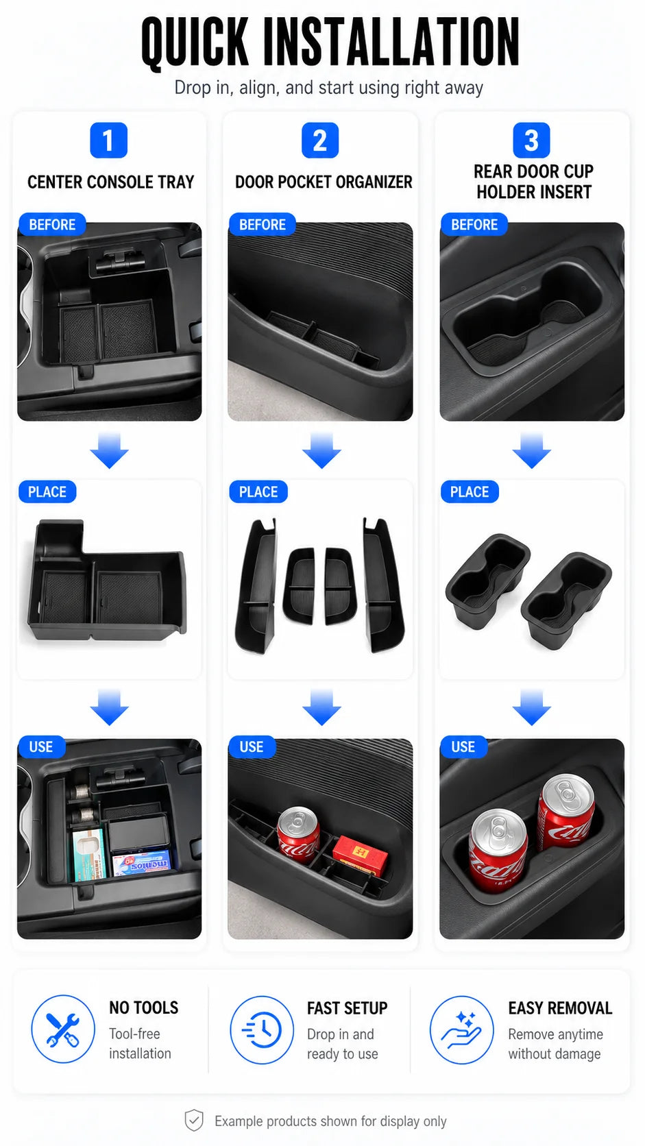 Armrest Hidden Storage Box for 2025 Subaru Forester