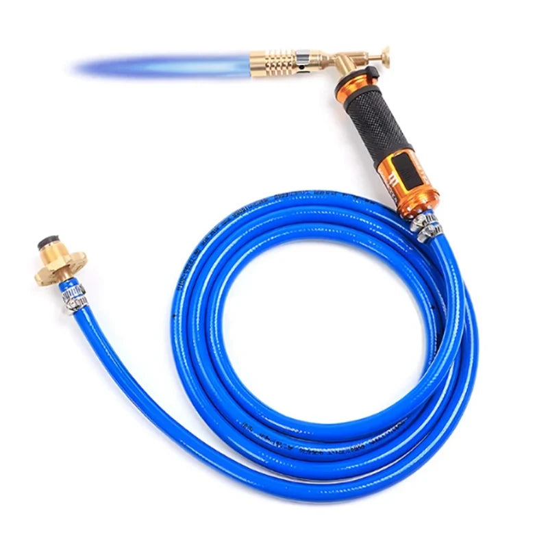 Liquid Propane Gas Welding Torch 2.5m Flame Welding Torch Alloy Welding Gun Precious Metal Smelting