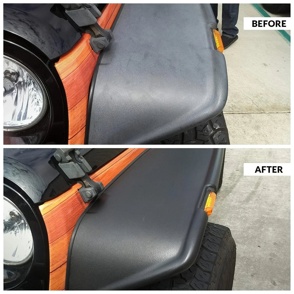 Car Plastic Restorer Back To Black Gloss Auto Interior Leather & Panel Renewal Wax Coating Agent Auto Polish And Repair Coating