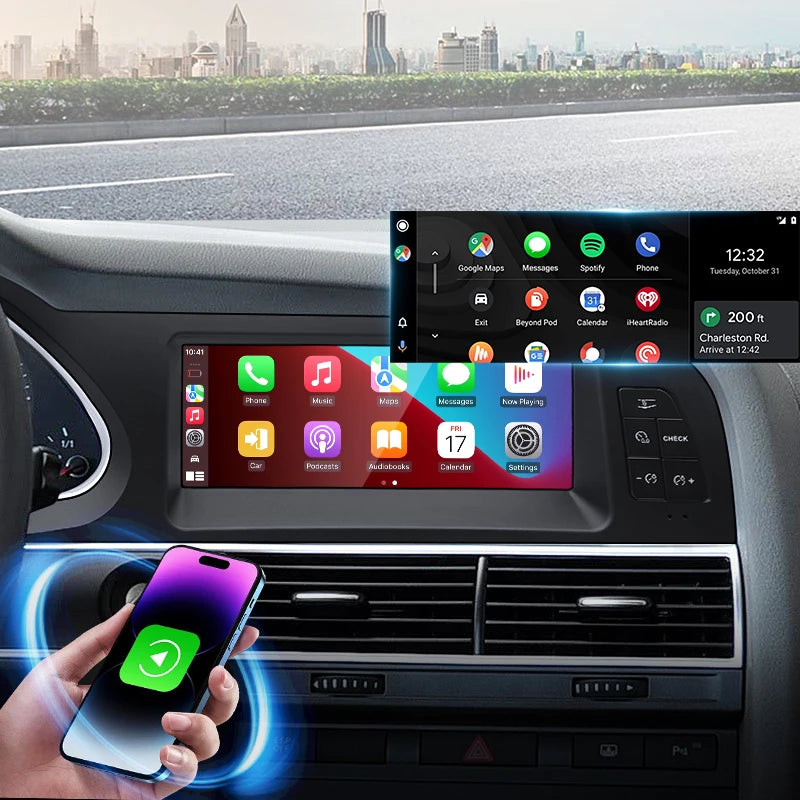 8.8" Touchscreen Audi A6 2005-2011 GPS CarPlay Android Auto - image 3