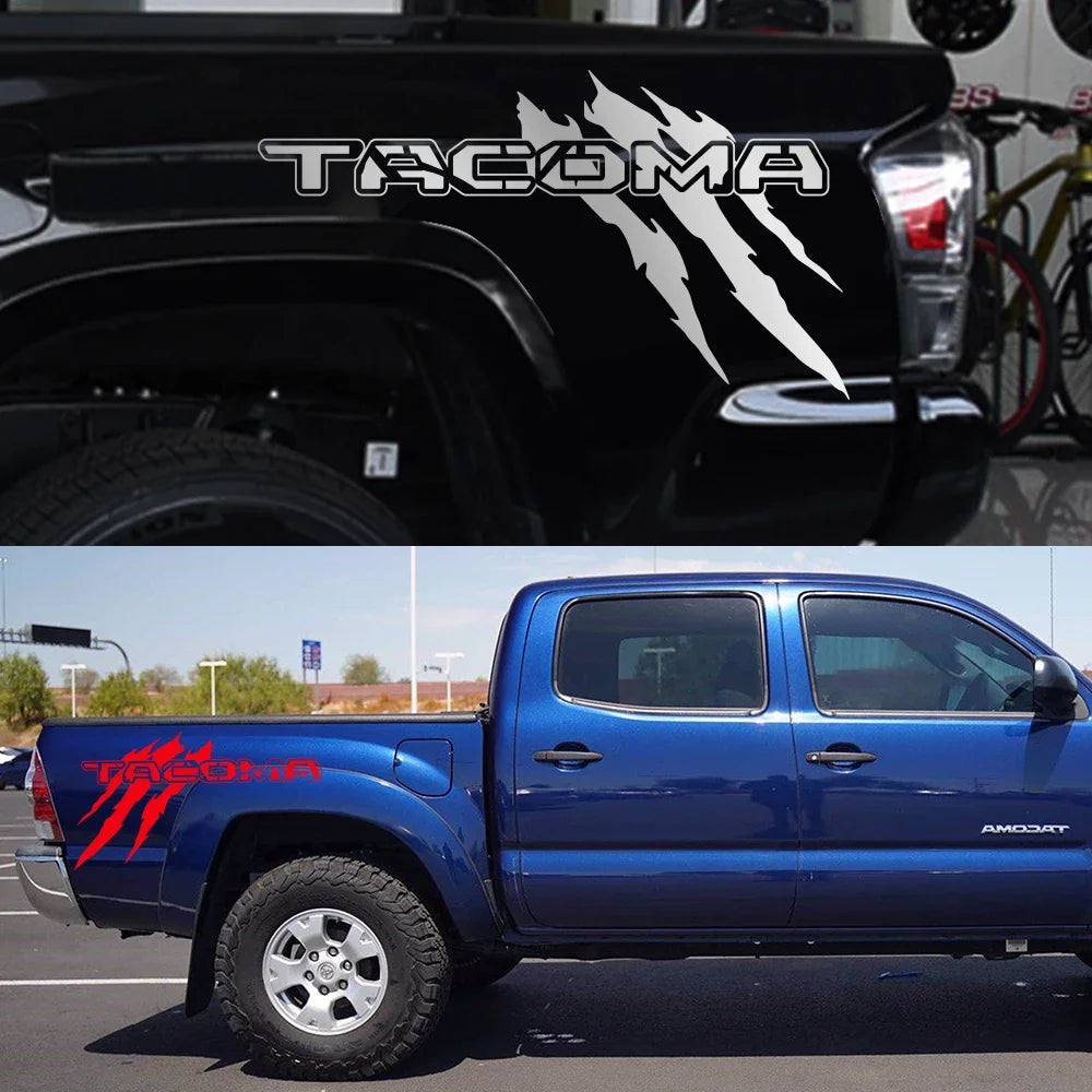 Toyota Tacoma Claw Style Decals – Set of 2 Truck Body Stickers - image 3