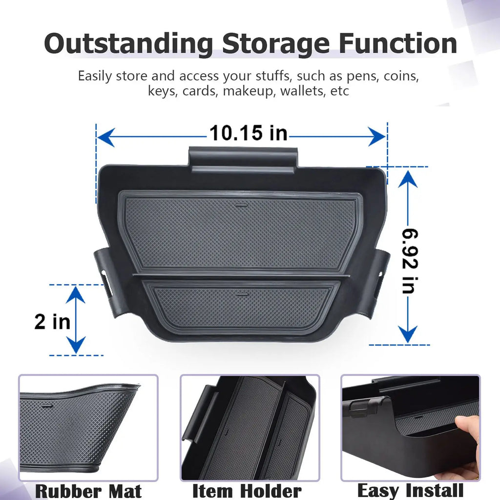 Under Seat Storage Tray for Ford Maverick 2022-2026 Manual Seats
