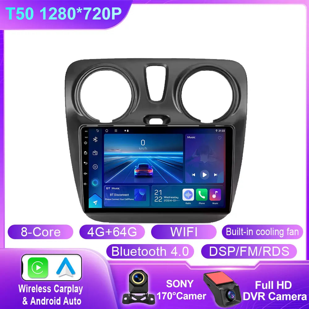 9-Inch Android Car Multimedia Head Unit for Renault Dokker & Lodgy - image 16