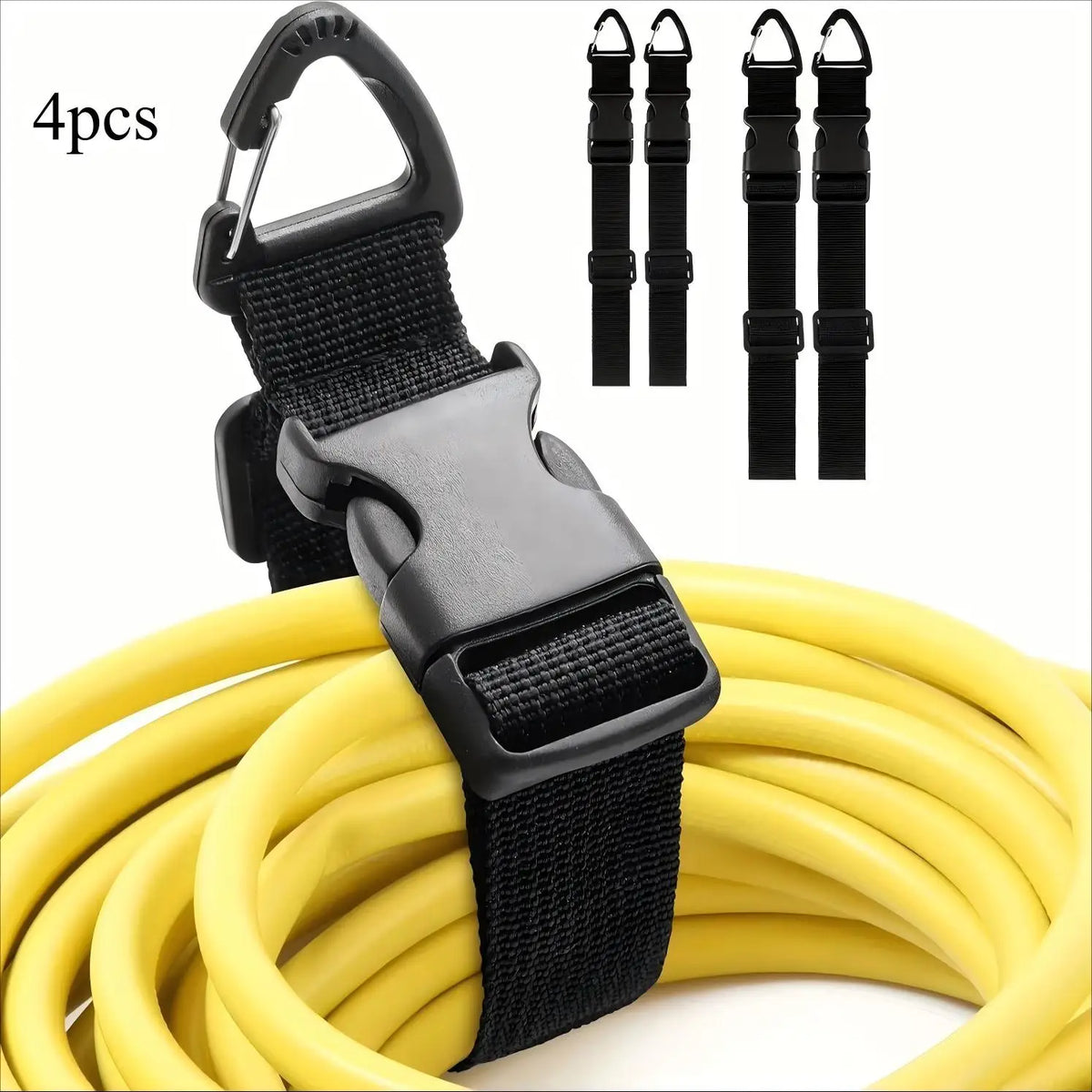 45cm Adjustable Extension Cord Organizer Storage Strap with Buckle