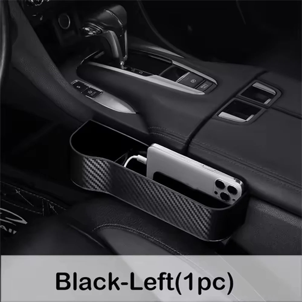 Car Seat Gap Storage Box with Cup Holder