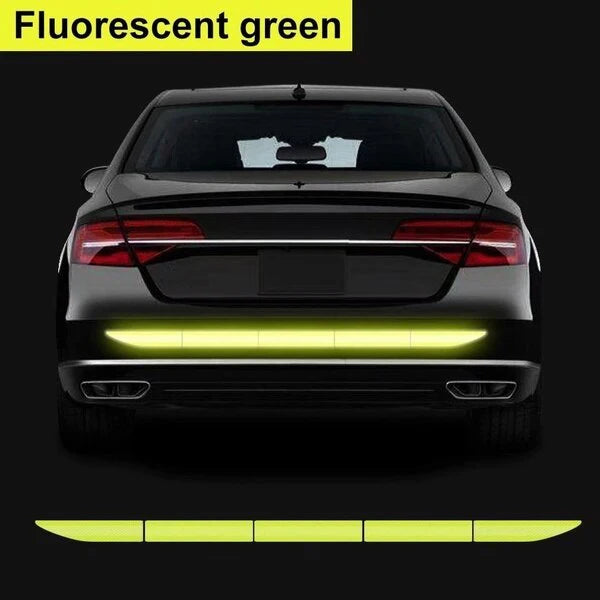 5pc Reflective Warning Safety Tape Stickers for Car Trunk and Body - view 17