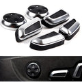 Audi Seat Adjustment Button Covers - 6 Pack Chrome ABS Trim