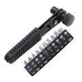 90° Ratchet Screwdriver Set - Bidirectional Quick-Change Socket Heads - image 7