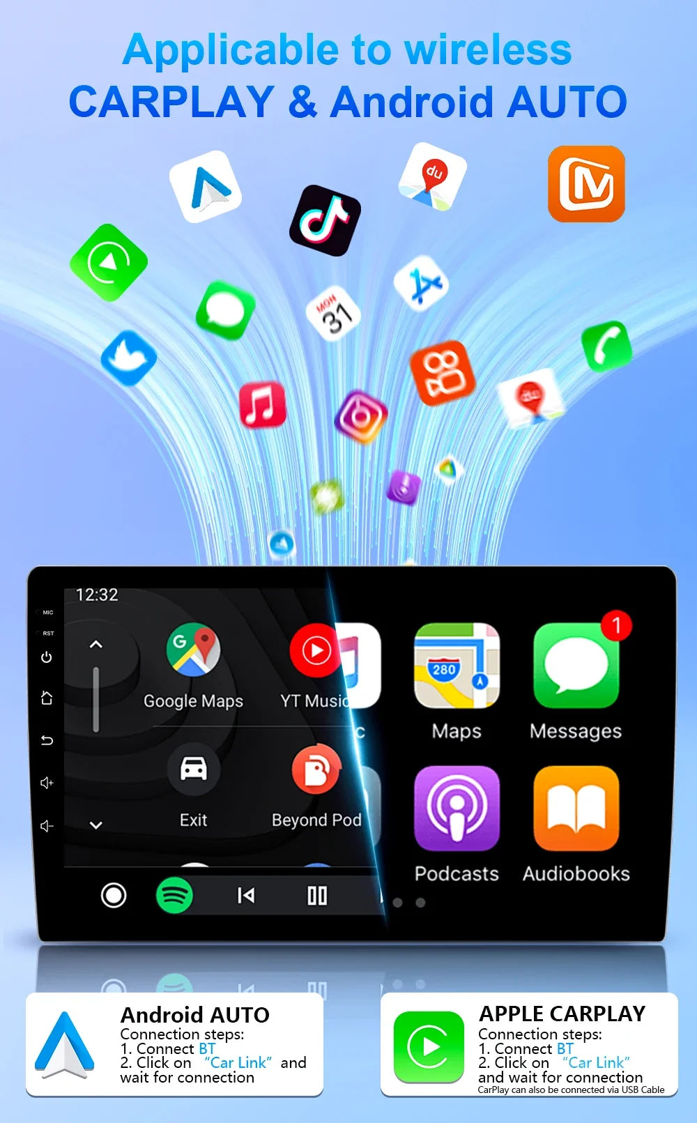 Android GPS Car Stereo for Chevrolet Malibu 2012-2015 - image 13
