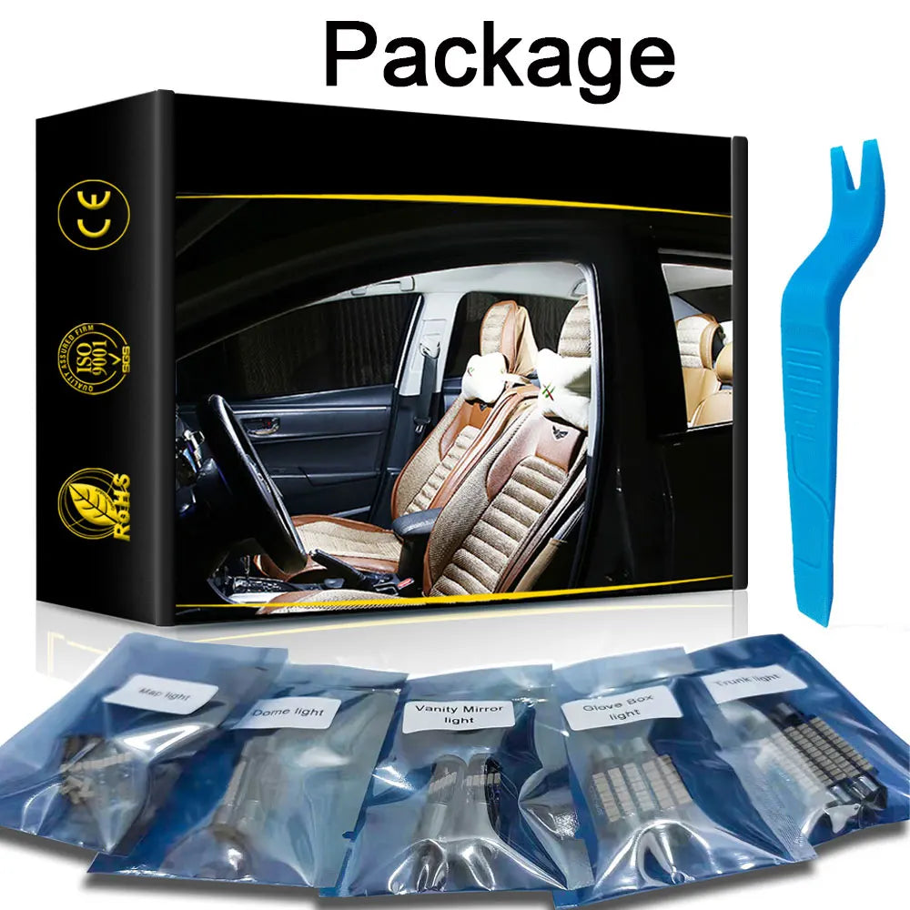 LED Interior Lighting Kit for Toyota 4Runner Sequoia 1989-2021 - image 2