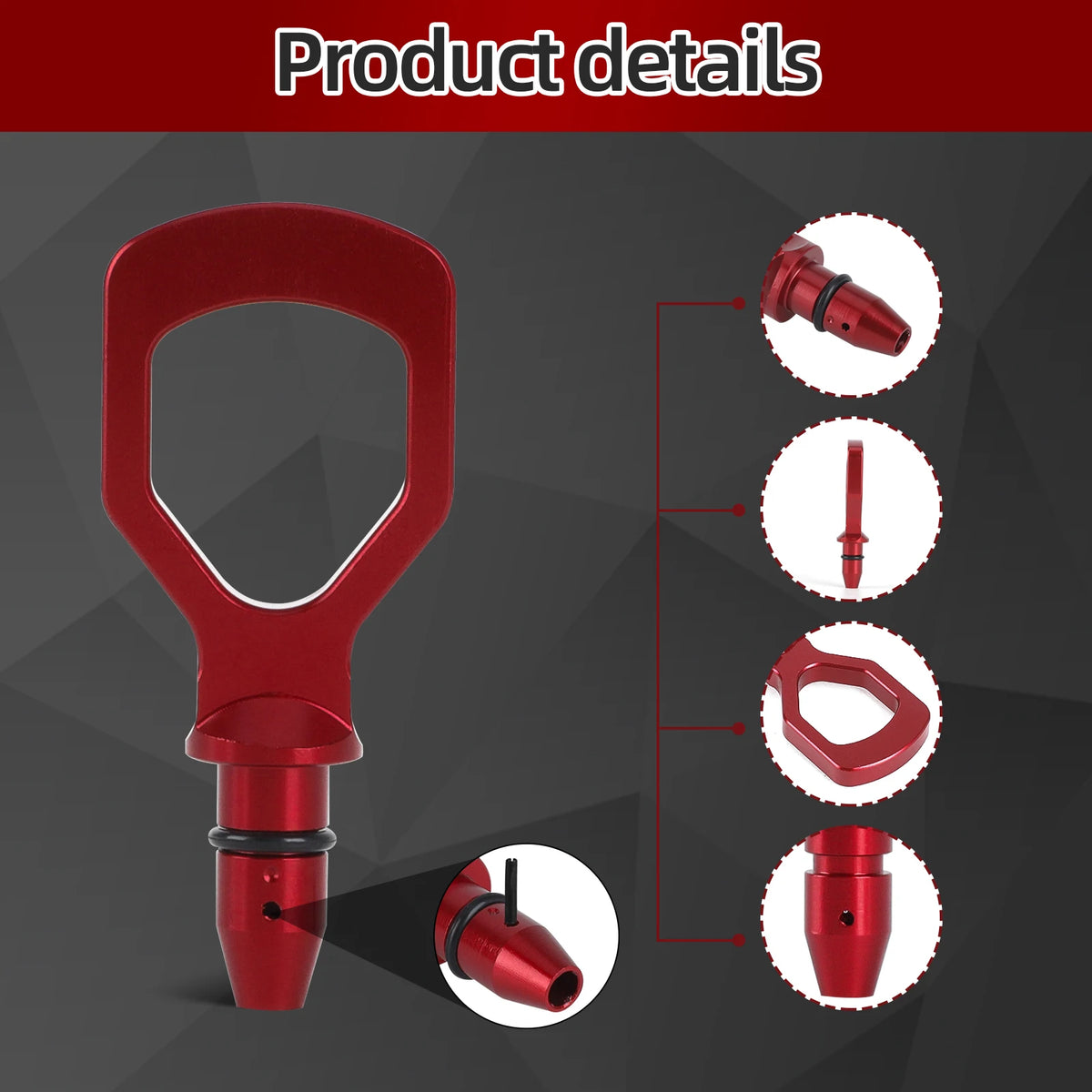 Billet Aluminium Oil Dipstick Pull Handle for Subaru WRX 2015-2021 - view 5